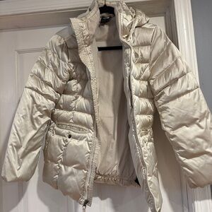 The North Face Women's Off-White Puffer Jacket
